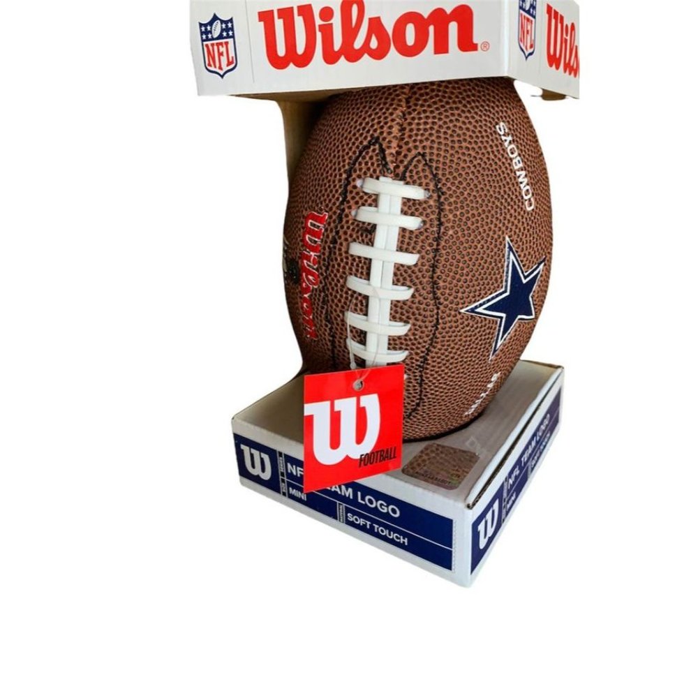 NFL Dallas Cowboys NEW Mini Wilson Football 10" New in Box